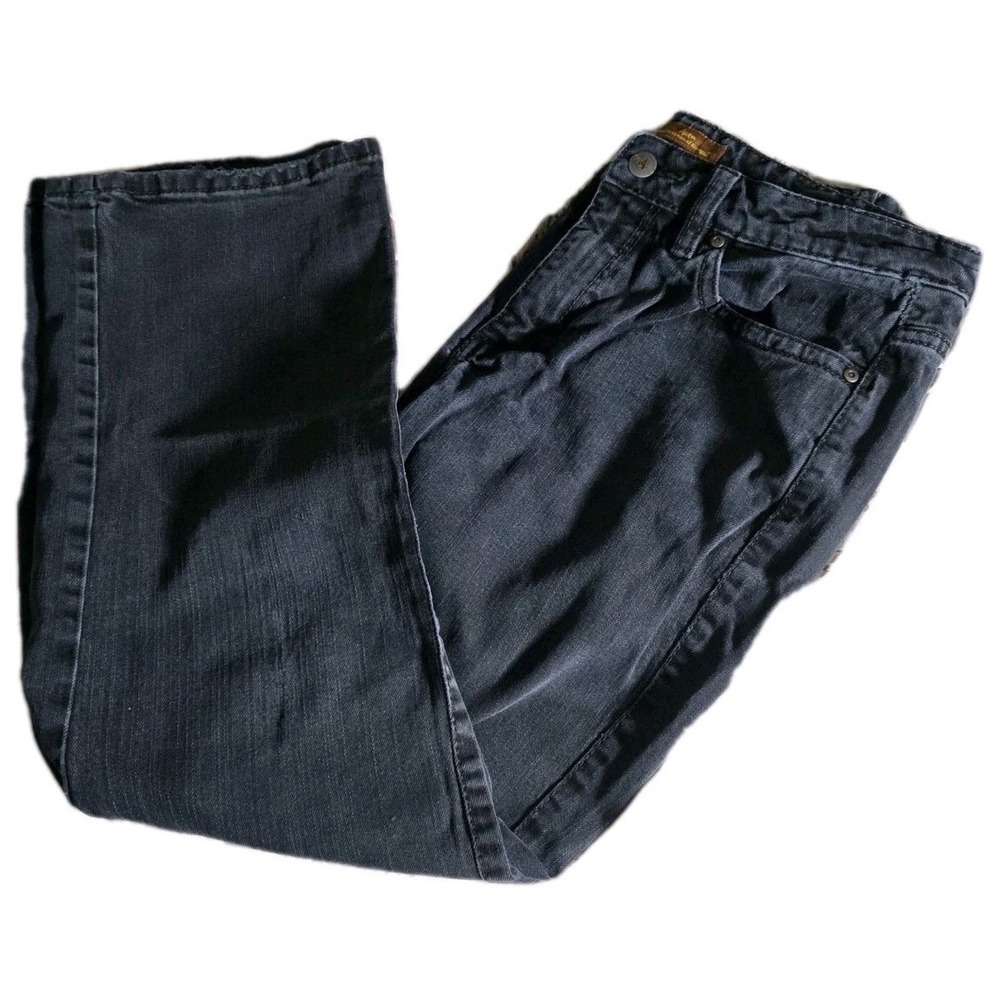 Wrangler Aura Bootcut Jeans Women's 8R Short Dark‎ Wash Mid Rise Stretch Denim - Picture 4 of 9